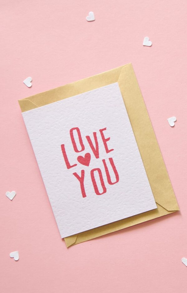 love you card