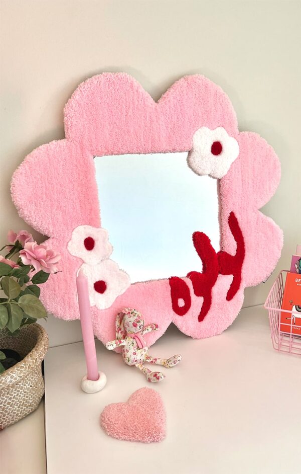 order your custom tufting mirror